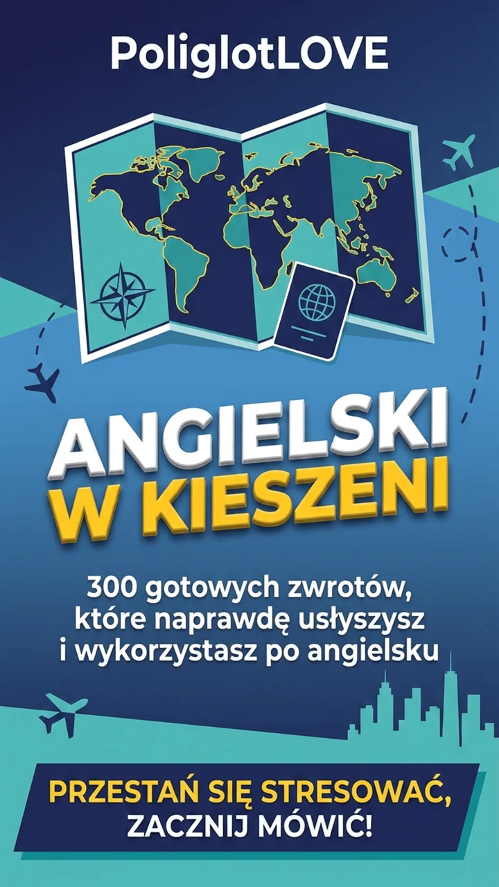 Okładka materiału Angielski w kieszeni: 300 gotowych zwrotów, które naprawdę usłyszysz i wykorzystasz po angielsku